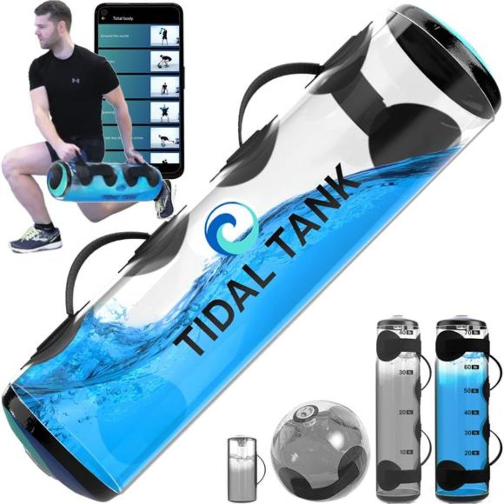 Tidal Tank Extra Large - Training Power Bag w/ Water Weight -  (70 lb - Blue)